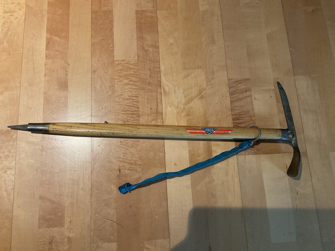Stubai Vintage Ice Axe Pick Austria Mountaineering Gear Climbing Alps