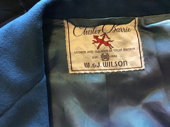 Vintage CHESTER BARRIE Ladies Jacket Tailored England Retro Wool 