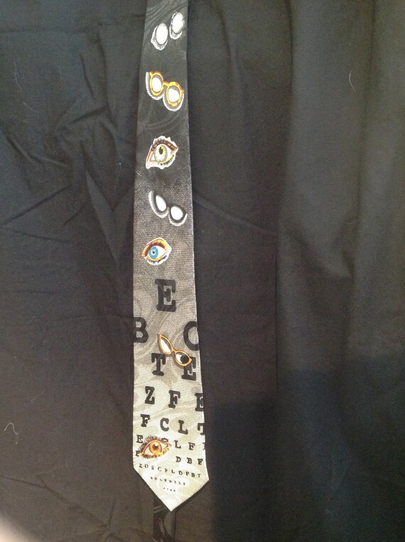 Eye Chart Tie