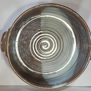Handmade Ceramic Casserole Dish // deep dish pie