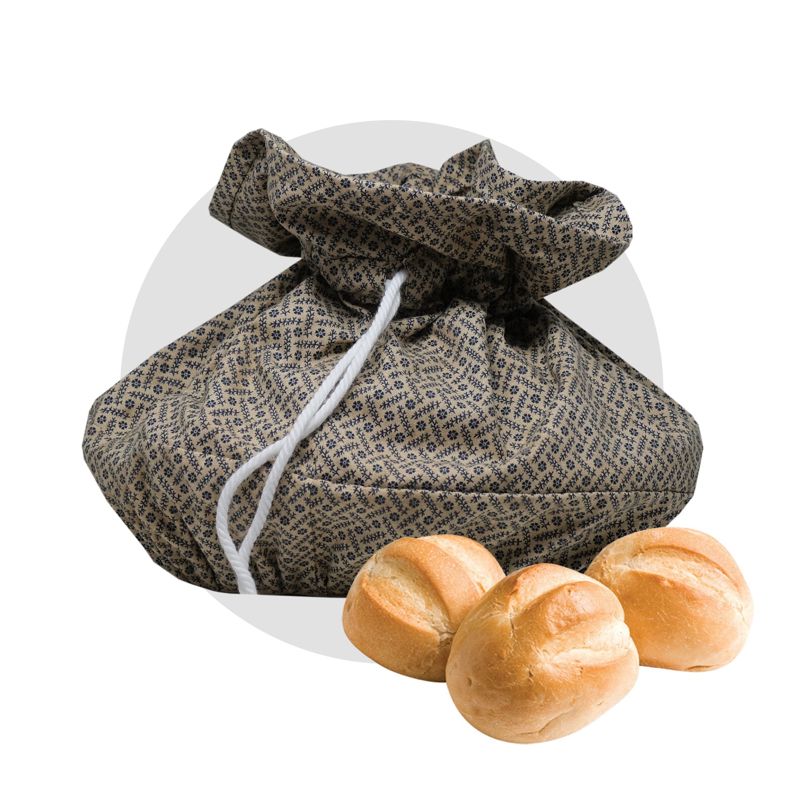 European Bread Basket With Liner Etsy