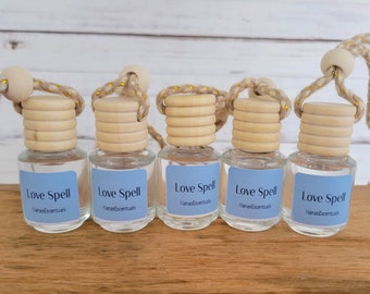 Love Spell Fragrance - Bulk Discount - 5 dollar shipping- Car Diffusers - Aromatherapy - Reusable -  Air Refresher - Closet Refresher