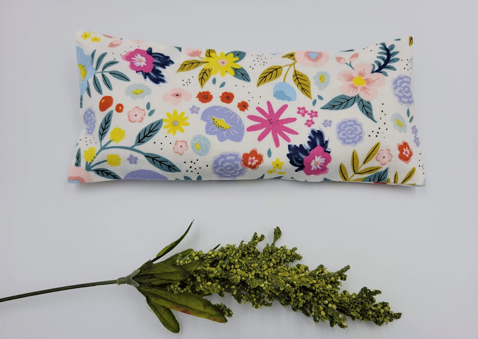 Floral & Butterfly Eye Pillow Patternscotton Flax Seed Yoga Etsy