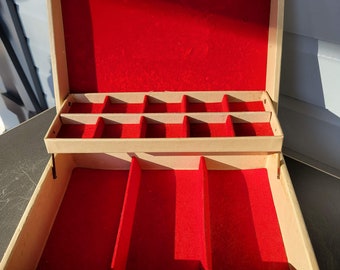 Godinger Silver & Wood Jewelry Treasure Cache Chest Vanity Storage Box 