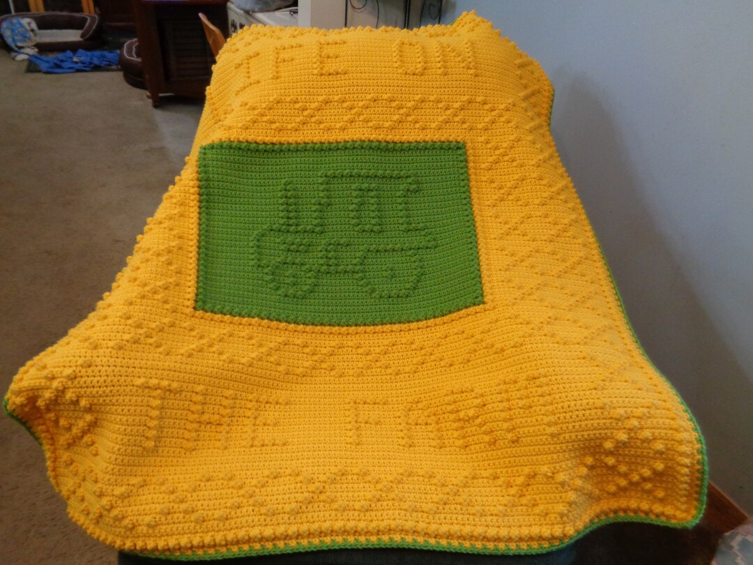 Pattern Crochet Blanket Life on the Farm 279 Etsy