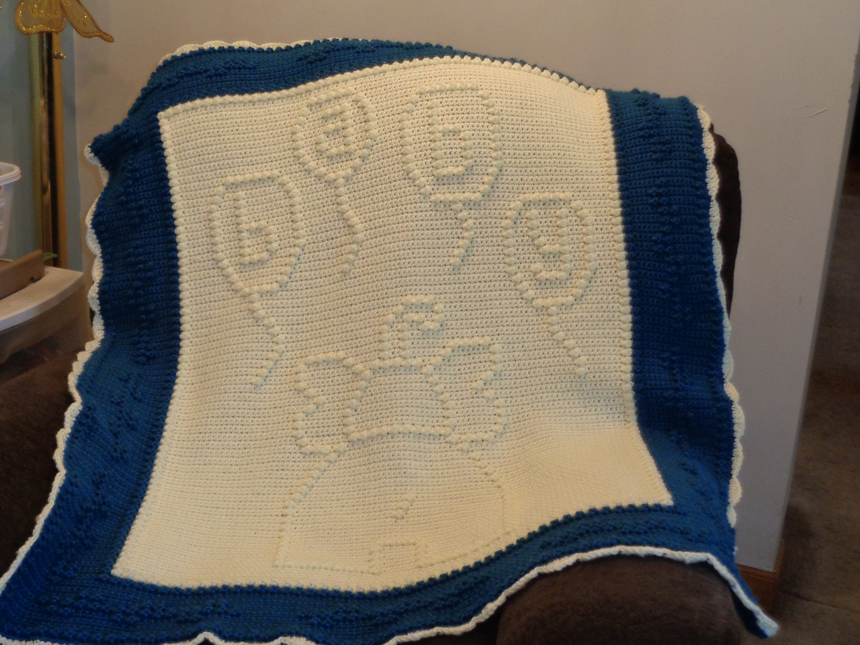 Pattern Crochet Blanket Elephant Baby Etsy