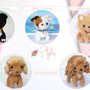 Custom Crochet Plush Dog, amigurumi for dog lover, custom pet dog portrait, dog lover gift, plush pet memorial, personalized dog gift image 8
