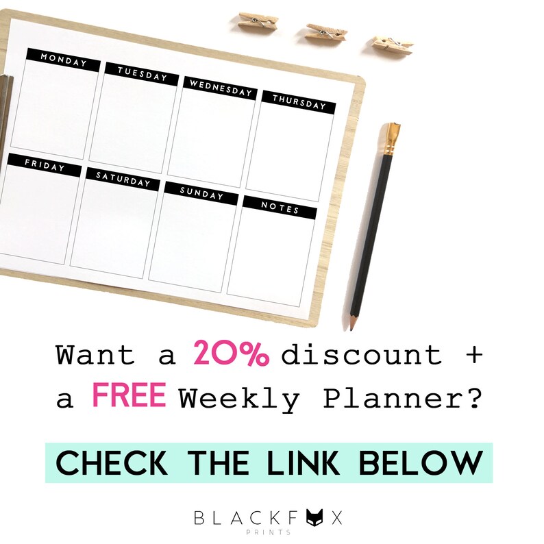 Daily Planner. Positivity Quote. Happy Planner. Printable A4 - Etsy