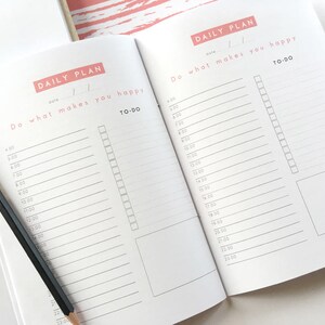 Simple Printable Planner Bundle, Minimalist 2019 Planner, Daily Planner Weekly Planner Pages W ...