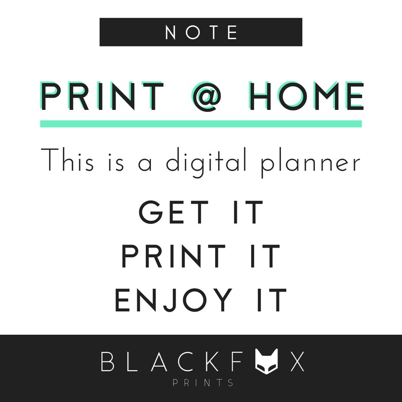 Personalized Planner Printable, Get My Graphic Design Services to