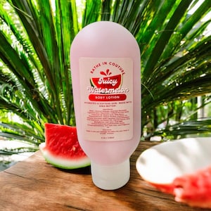 Wassermelone Body Lotion, Feuchtigkeitslotion, Körpercreme, Fruchtige Lotion, Geschenk für Sie