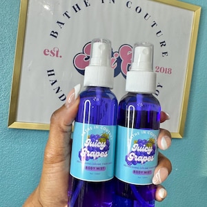 Juicy Grape Body Mist | Sweet Fruity Fragrance Spray bild 9