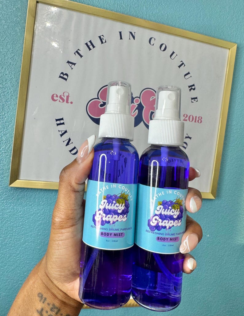 Juicy Grape Body Mist | Sweet Fruity Fragrance Spray bild 9