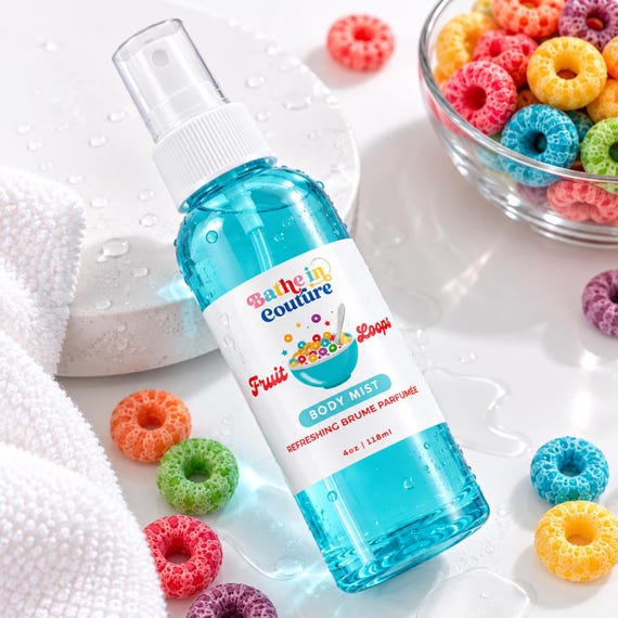 Fruit Loops Scented Body Mist, Nostalgic Cereal Spray