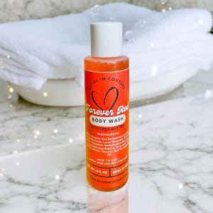 Forever Red Body Wash Shower Gel  Gift for Her