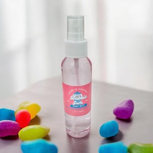 Bubble Gum Body Mist Scented Spray Sweet Scent Gum Spray Bubble Gum Gift for Her