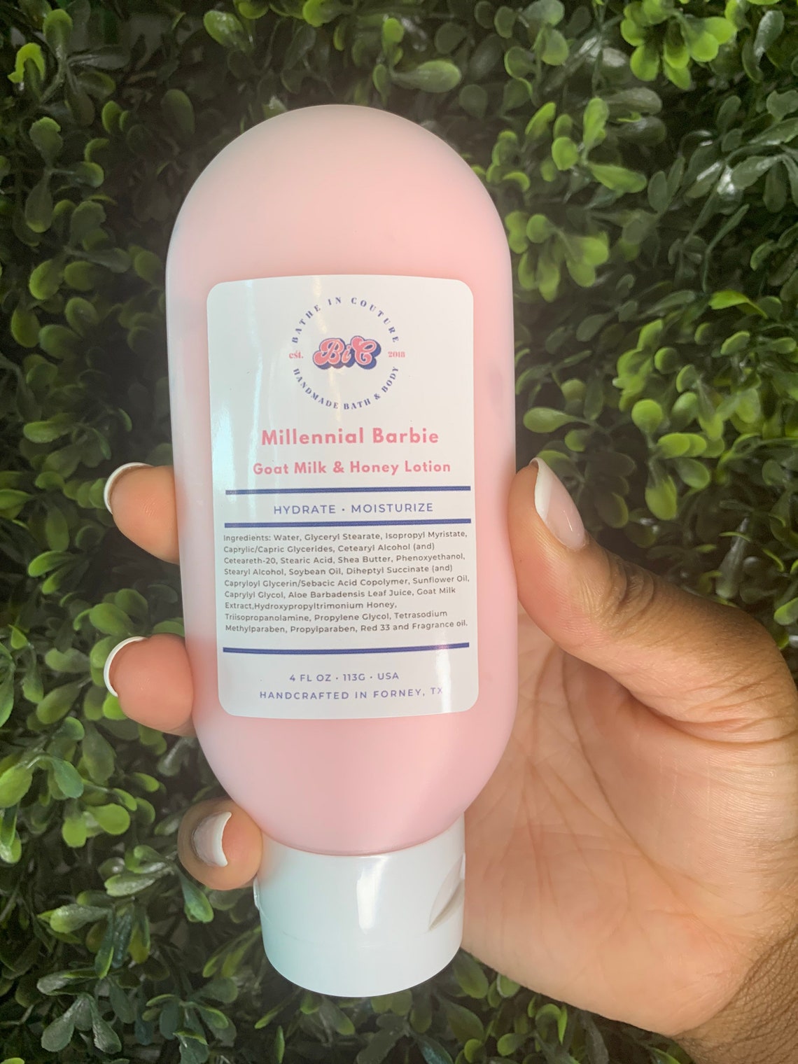 Millenial Barbie Body Lotion Goat Milk & Honey Body Cream | Etsy