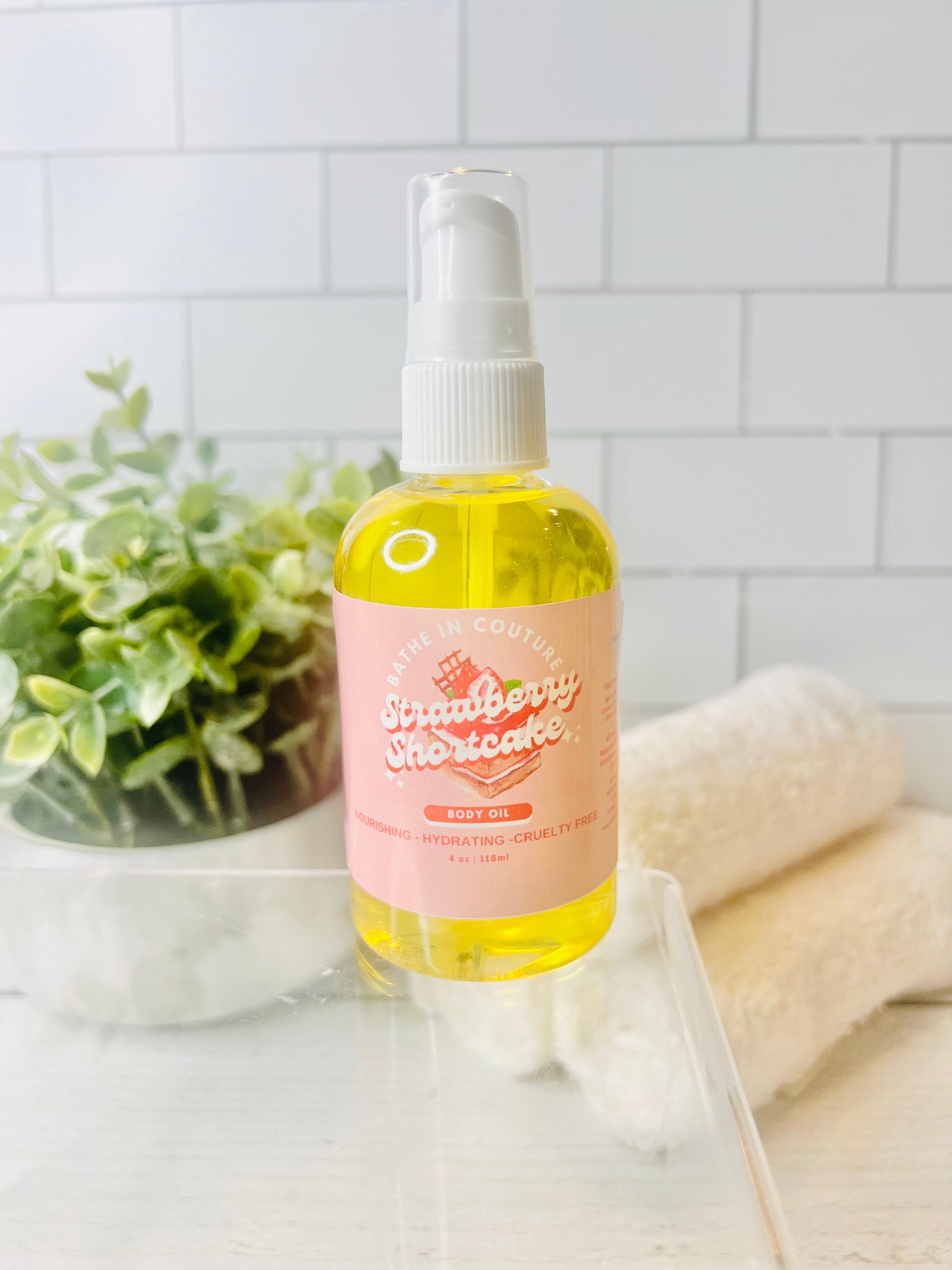 Strawberry Shortcake Body Oil – omjskincare