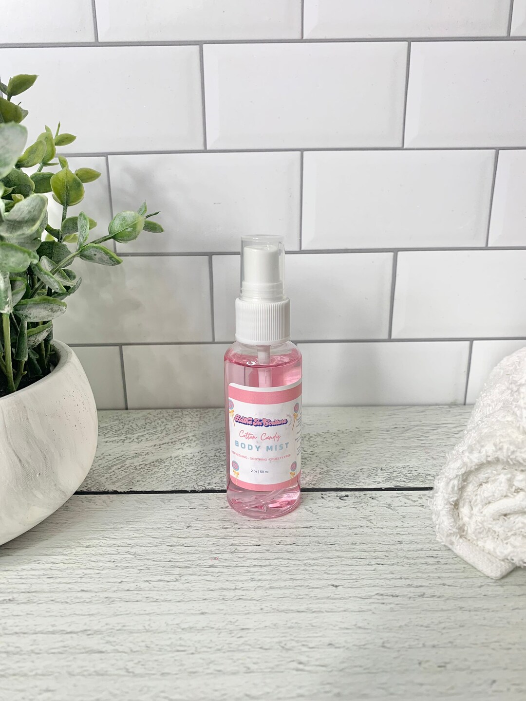 Cotton Candy Body Mist Body Splash Body Scent Sweet Scent Etsy