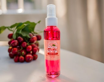 Cherry Body Mist: Fruity Fragrance with Black Cherry & Vanilla