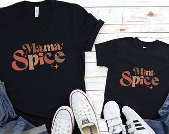 Mommy & Me Shirt, Family Matching Sweatshirt, Family Shirts, Mama and Me, Fall Sweatshirt, Pumpkin Spice Shirt, Twin Shirt, Halloween Shirt
