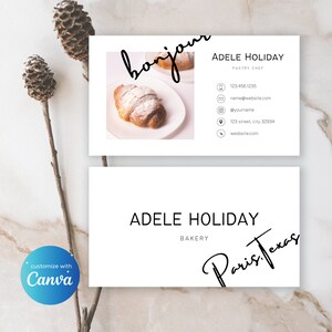 Editable Business Cards, Real Estate, Photography, Small Business, Canva Template, Unique, For Your Business Plan and Business Card Holder