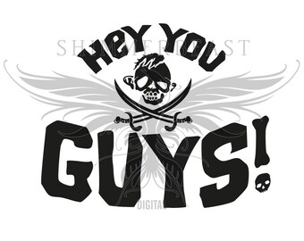 Hey You Guys Svg Etsy