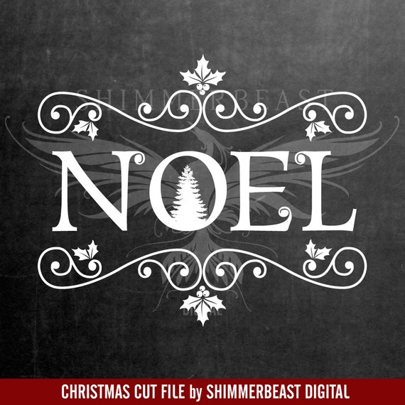 Download Christmas SVG Cut File Noel svg Vintage Christmas svg | Etsy