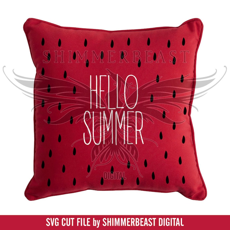 Download Summer SVG Hello Summer SVG Watermelon SVG summer sign | Etsy