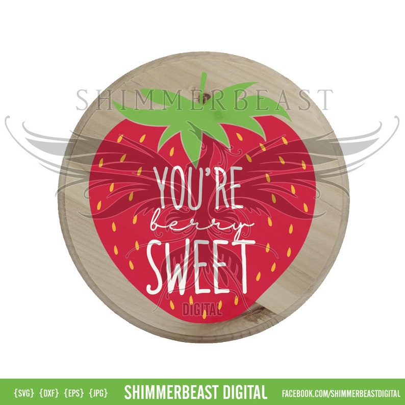 Download Summer SVG You're Berry Sweet SVG fruit SVG summer | Etsy