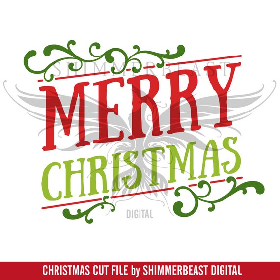 Download Free Christmas Svg Cut File Merry Christmas Svg Rustic Etsy SVG DXF Cut File