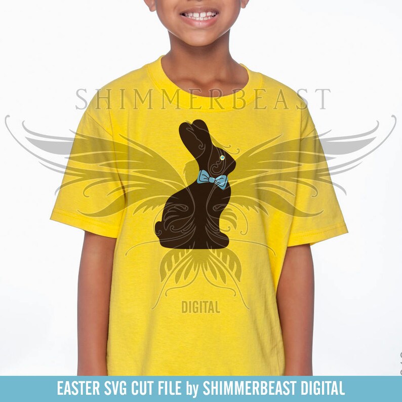 Download Easter SVG Cut File Chocolate Bunnies svg chocolate bunny ...