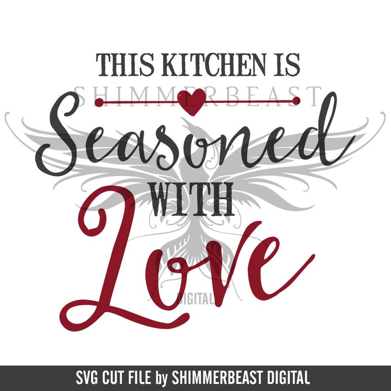 Free Free 199 Kitchen Seasoned With Love Svg SVG PNG EPS DXF File