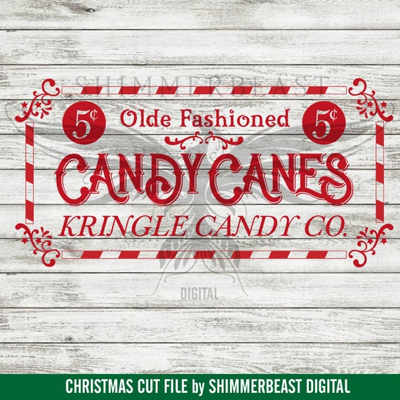 Download Christmas Svg Cut File Candy Cane Company Svg Vintage Etsy Yellowimages Mockups