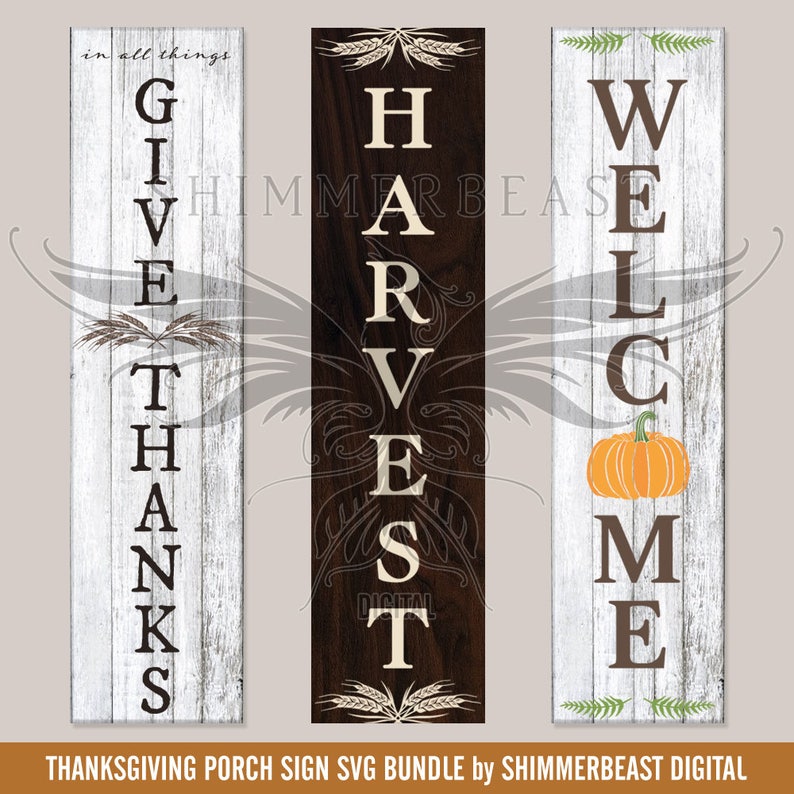Download Thanksgiving Porch Sign Svg Bundle Thanksgiving Svg Bundle Etsy