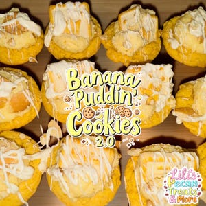 BANANA PUDDIN COOKIE – A Sweet Fusion of Banana & Pudding