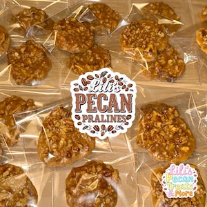 LILI&#39;S PECAN PRALINES – Classic Southern Treat, Buttery & Irresistible