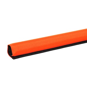 Bike Top Tube Protector Orange Nylon Cordura Fixed Gear Bike Polo Frame Pad.