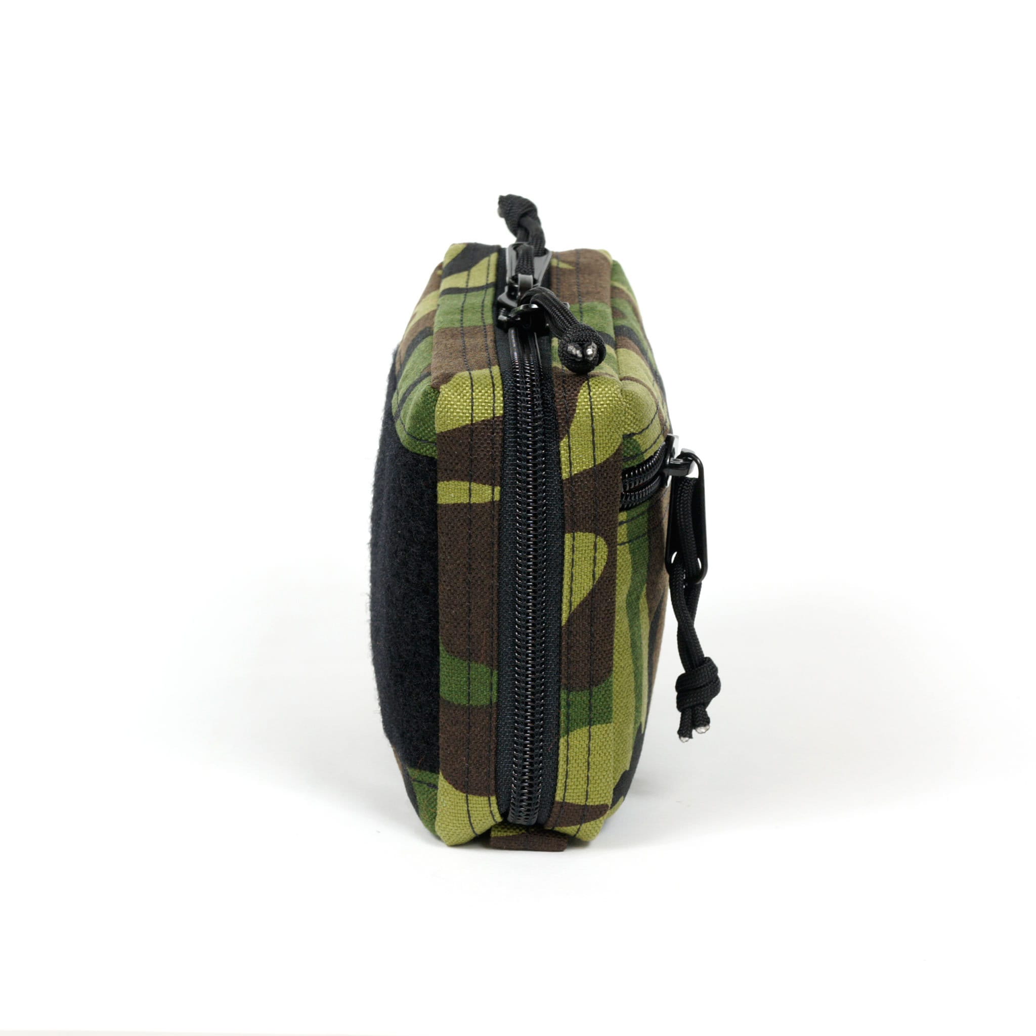 EDC Mid Organizer Pouch Woodland Camo Everyday Carry Cable Kit