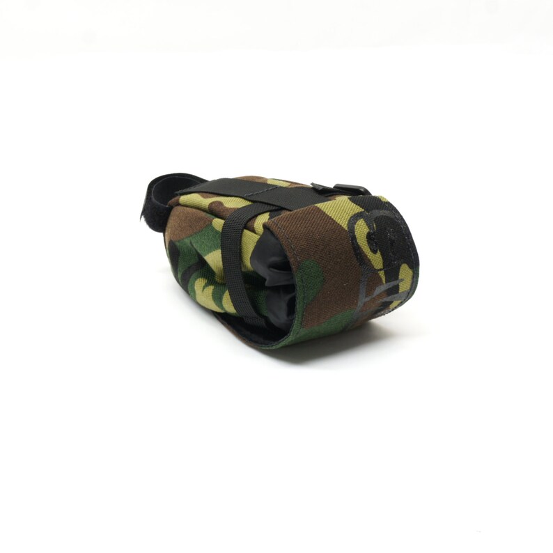 Woodland Camo Bike Seat Pack Etsy