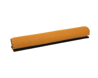 Bike Top Tube Protector Tan Canvas Fixed Gear Bike Polo Frame Pad.