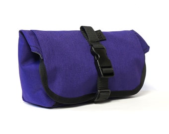 Purple Fanny Pack Large Cordura Nylon Sling Bag.