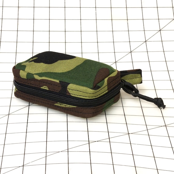 Woodland Camo Mini EDC Organizer Pouch Everyday Carry Cordura Nylon Ranger Eye Velcro Tactical Bag. Etsy