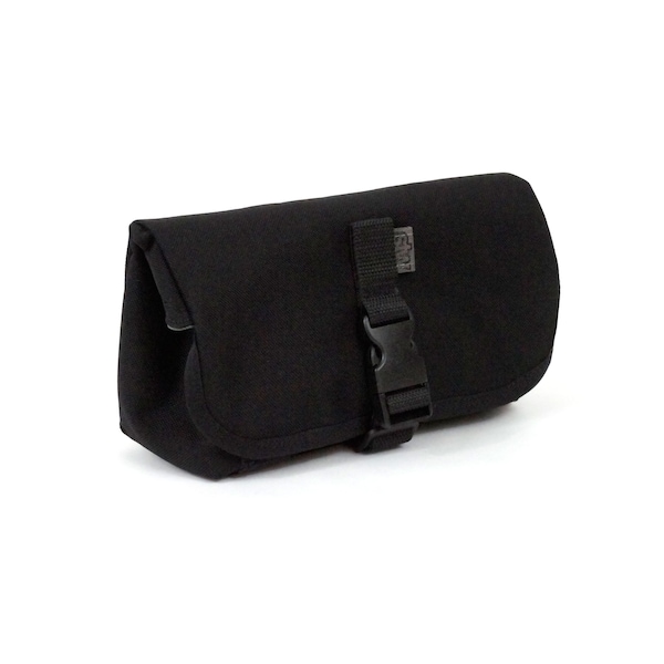 Black Fanny Pack Large Cordura Nylon Sling Bag.