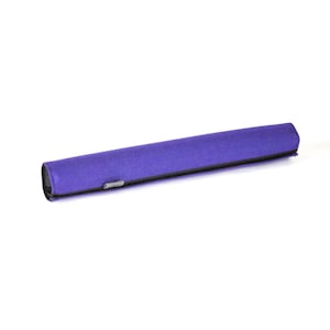Bike Top Tube Protector Purple Nylon Cordura Fixed Gear Bike Polo Frame Pad.