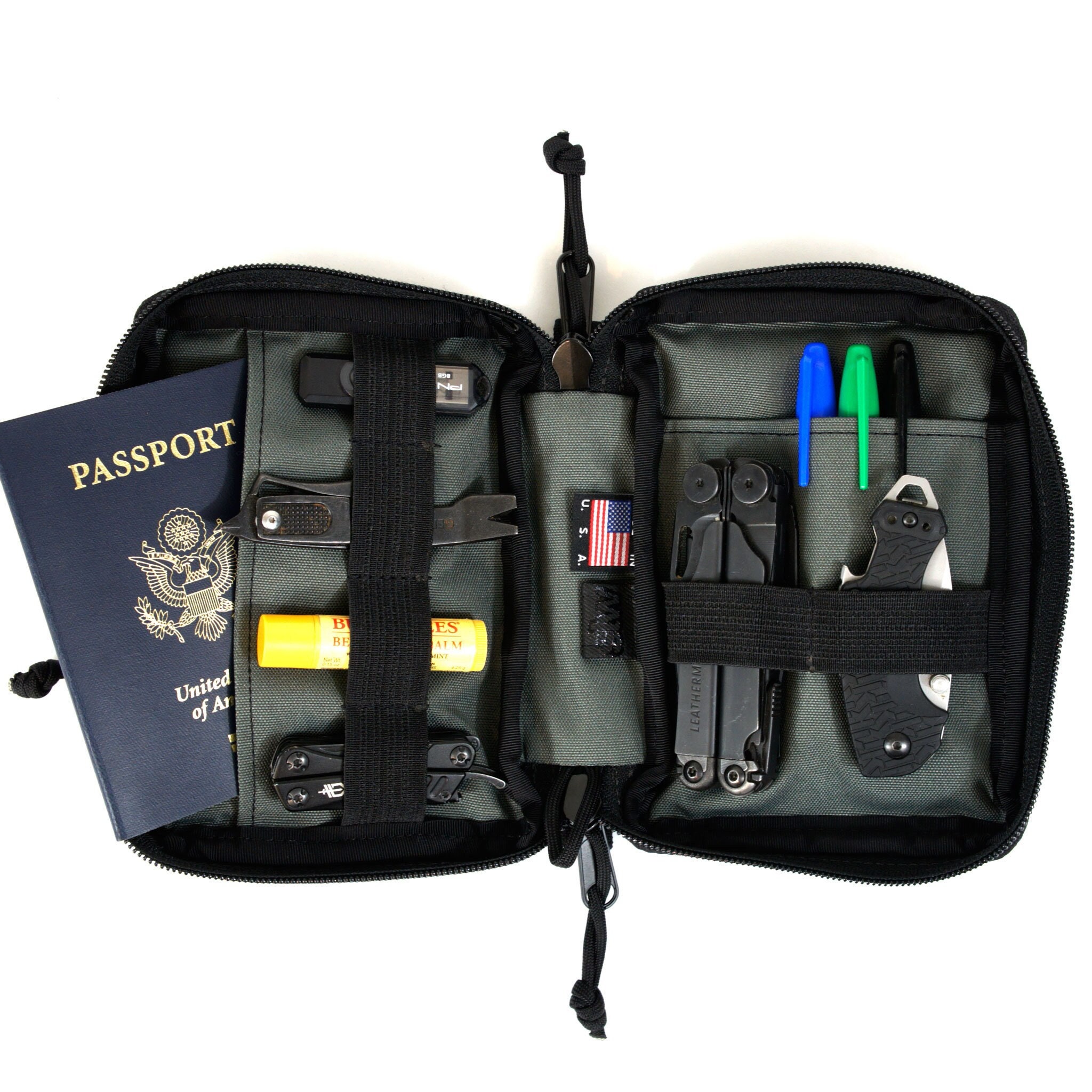 COP® K100 Organizer mit Hakenklettrücken, Cordura®