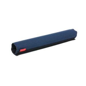 Bike Top Tube Protector Navy Blue Nylon Cordura Fixed Gear Bike Polo Frame Pad.