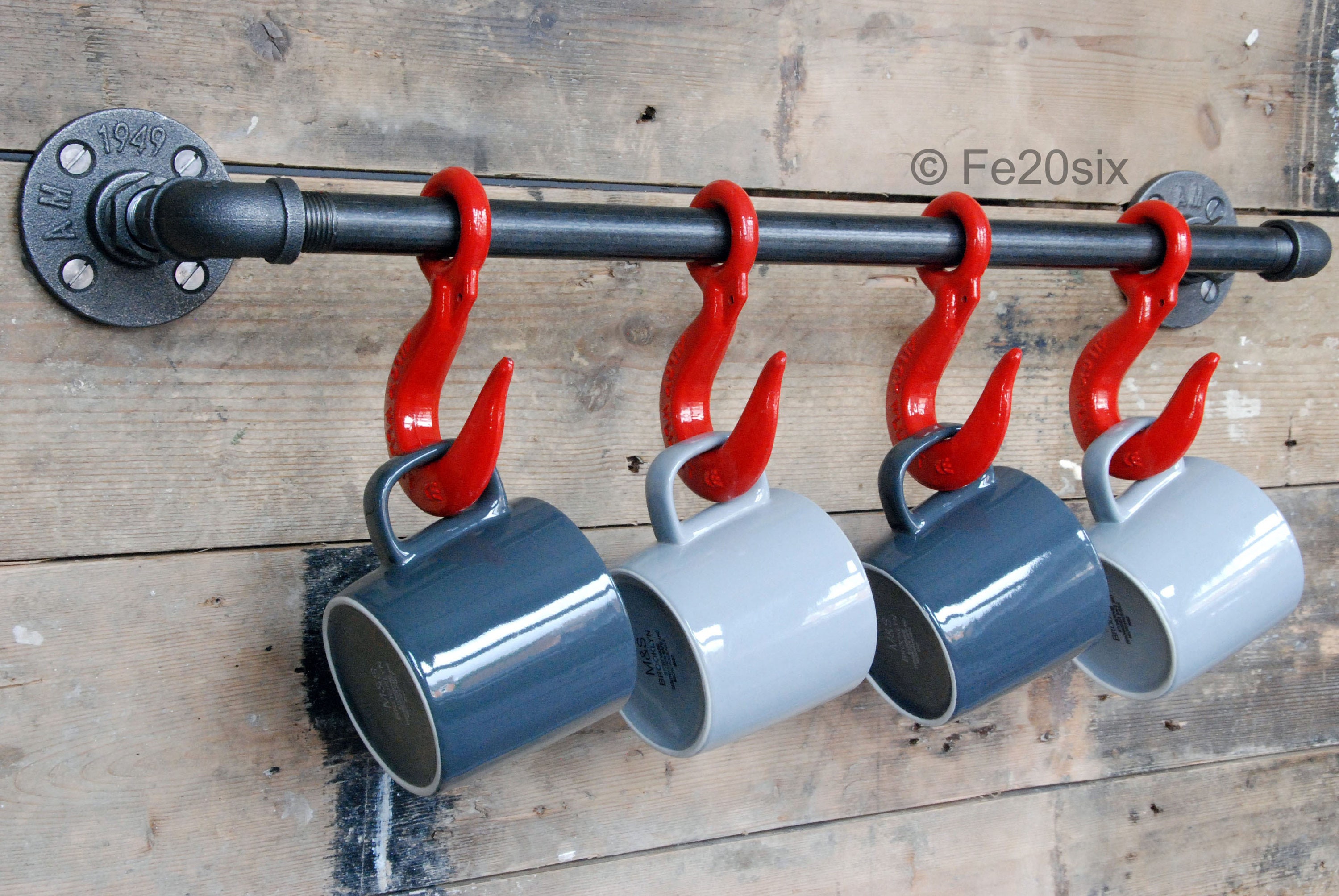 Mug Rack Holder Coffee Mugs Beer Glass Kitchen Coffee shop Bar Etsy