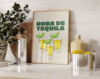 Trendy Cocktail Poster Print Digital Download