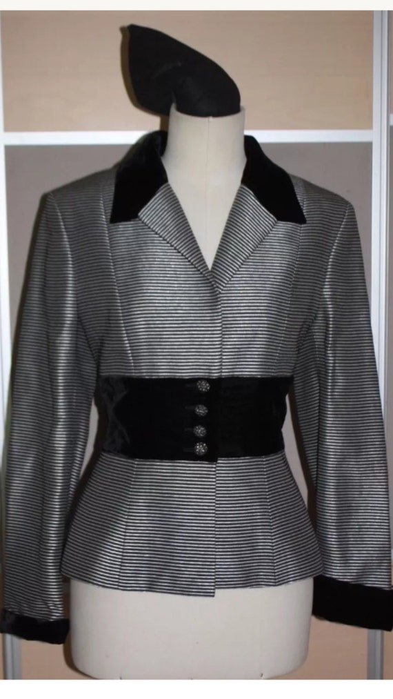 Jacques Fath Couture Vintage Jacket